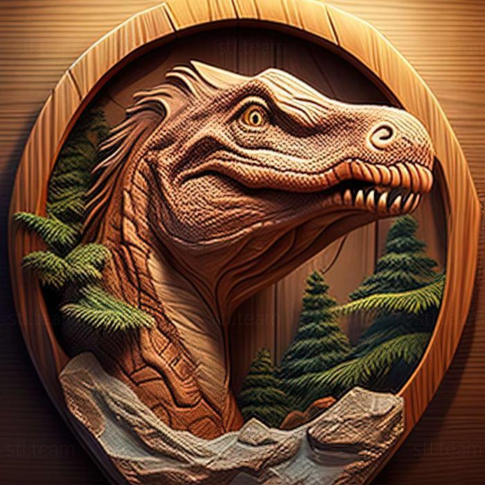 3D модель Игра Ледниковый период: Рассвет динозавров (STL)